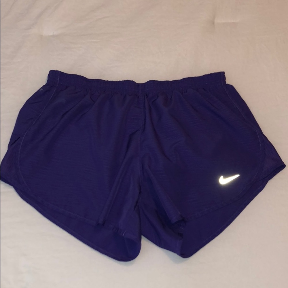 Medium Purple Nike Dri-fit shorts